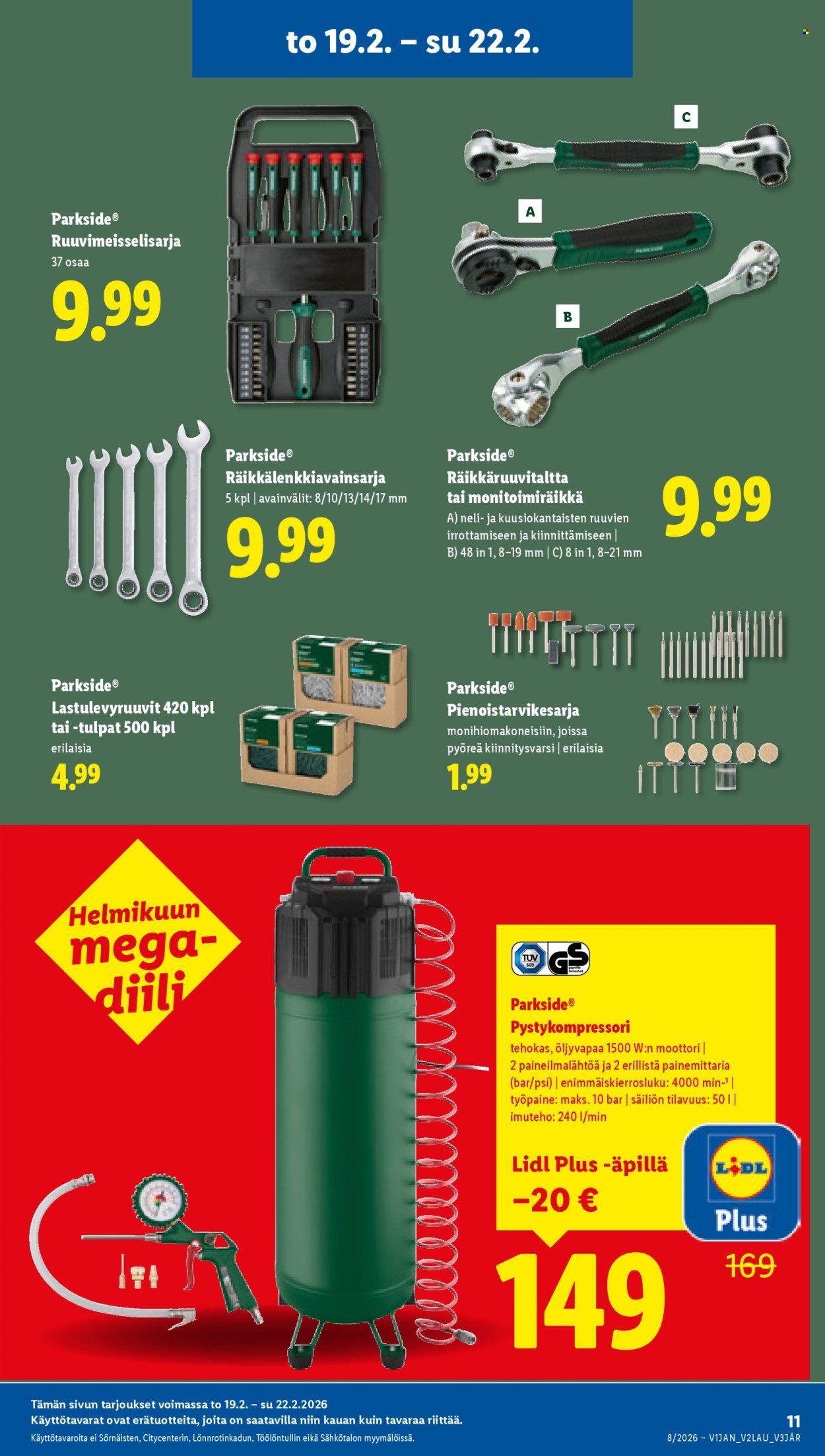 LIDL tarjoukset - Alkaen TO 19.2.2026