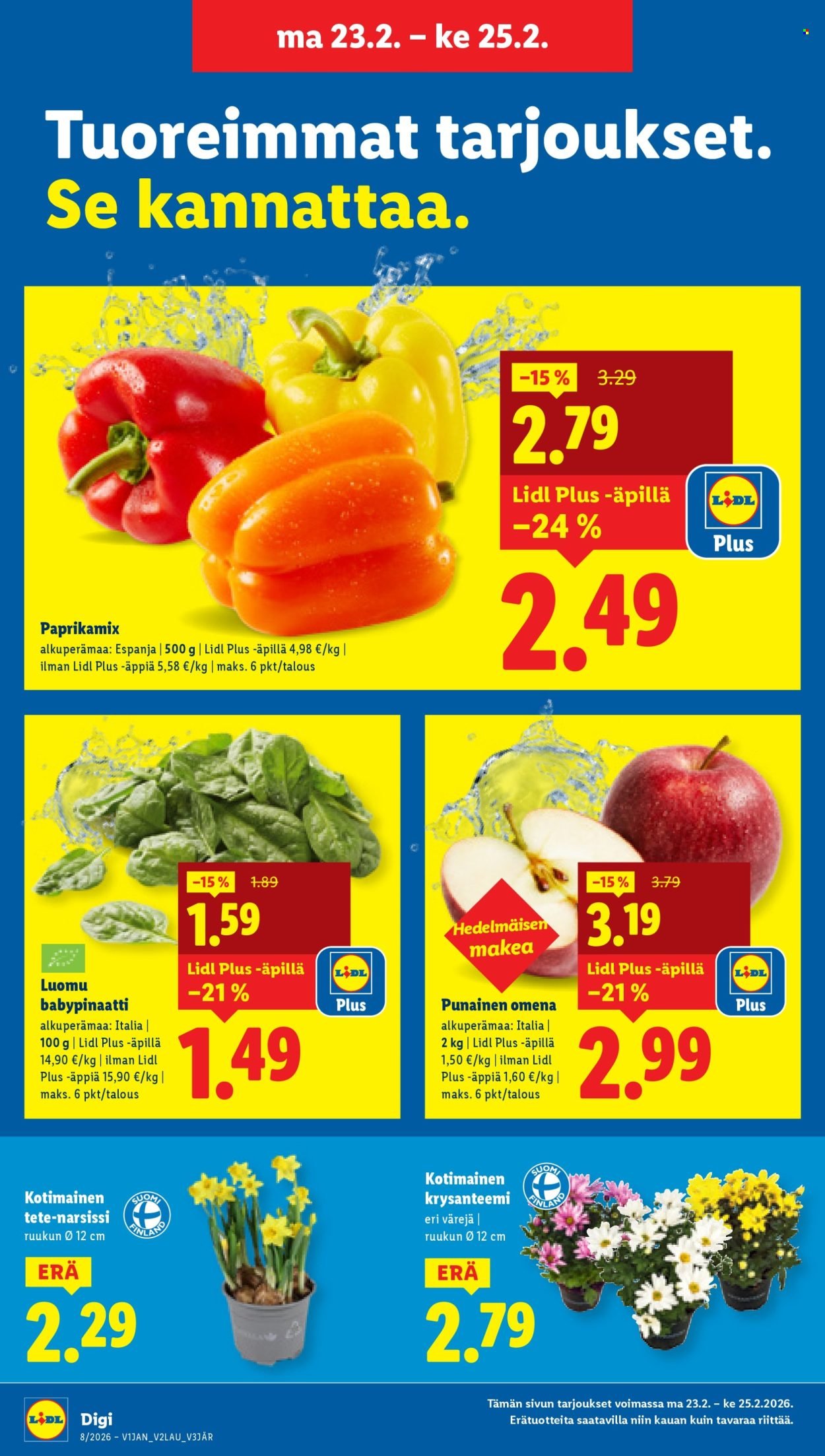 LIDL tarjoukset - Alkaen TO 19.2.2026