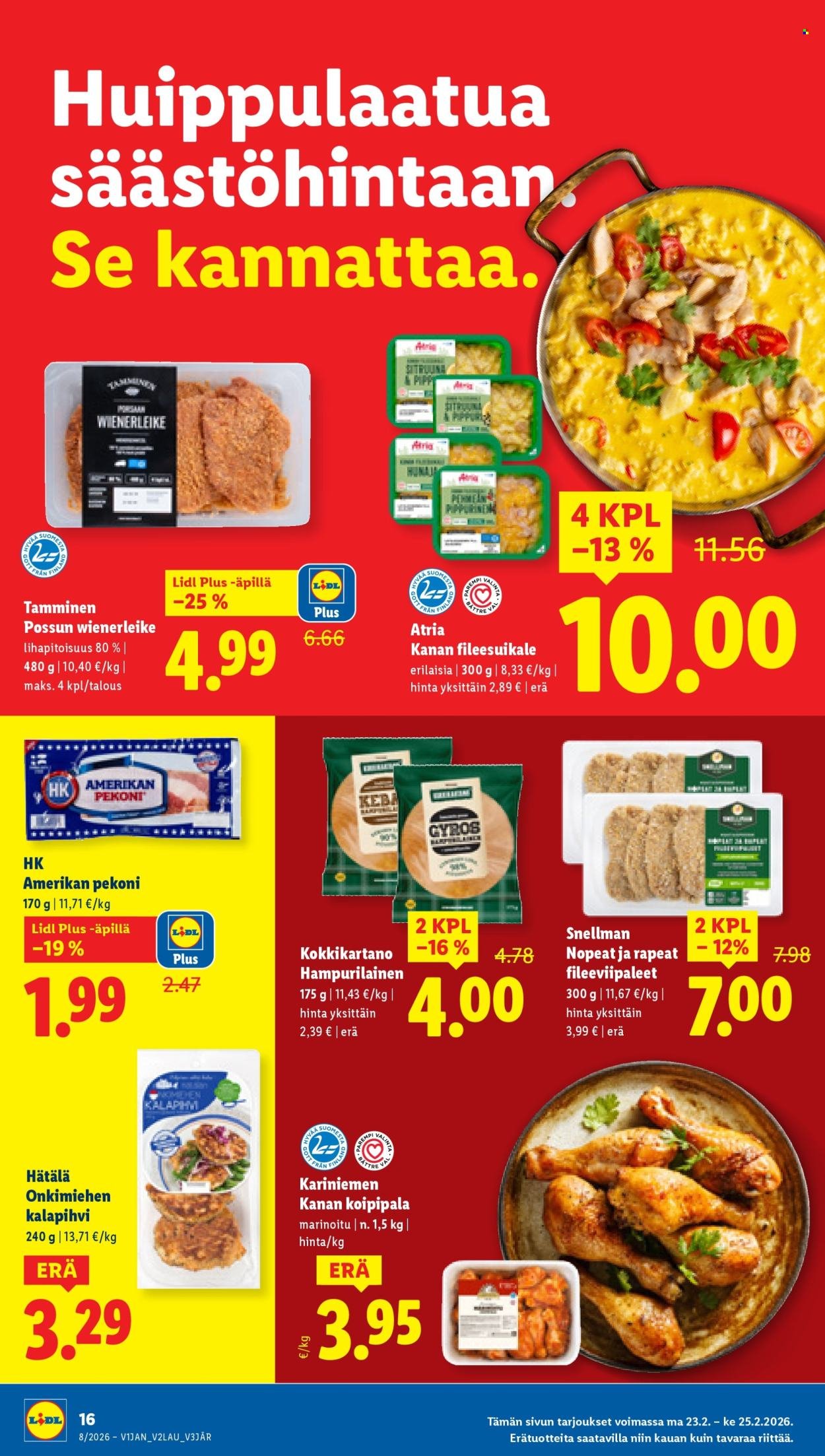 LIDL tarjoukset - Alkaen TO 19.2.2026