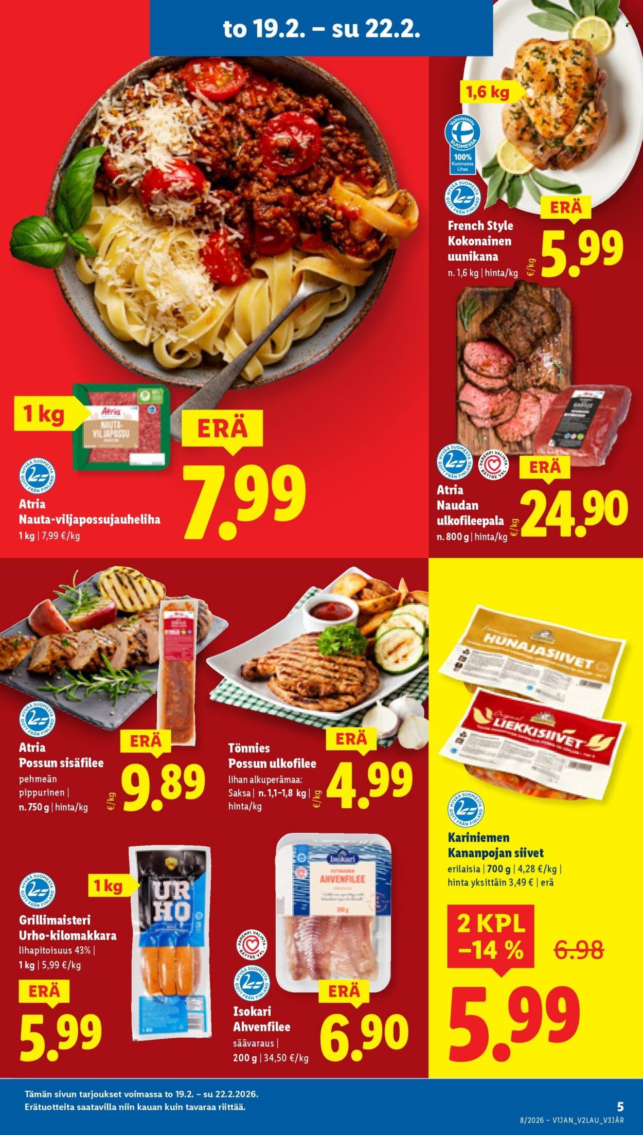 LIDL tarjoukset - Alkaen TO 19.2.2026