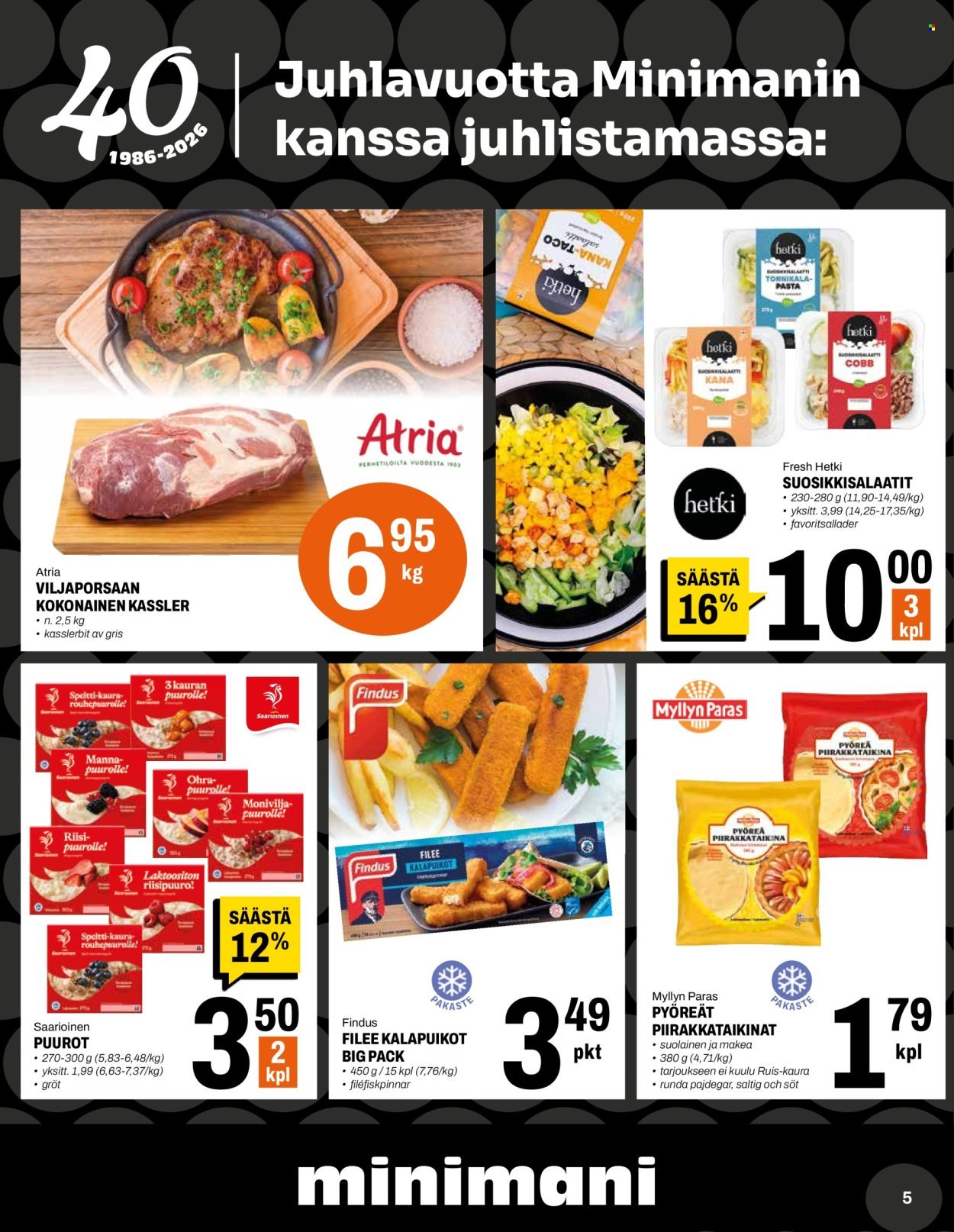MINIMANI tarjoukset - Alkaen KE 21.10.2026