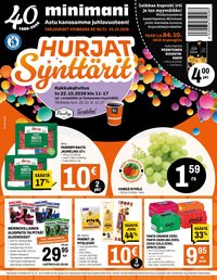 MINIMANI tarjoukset - Alkaen KE 21.10.2026