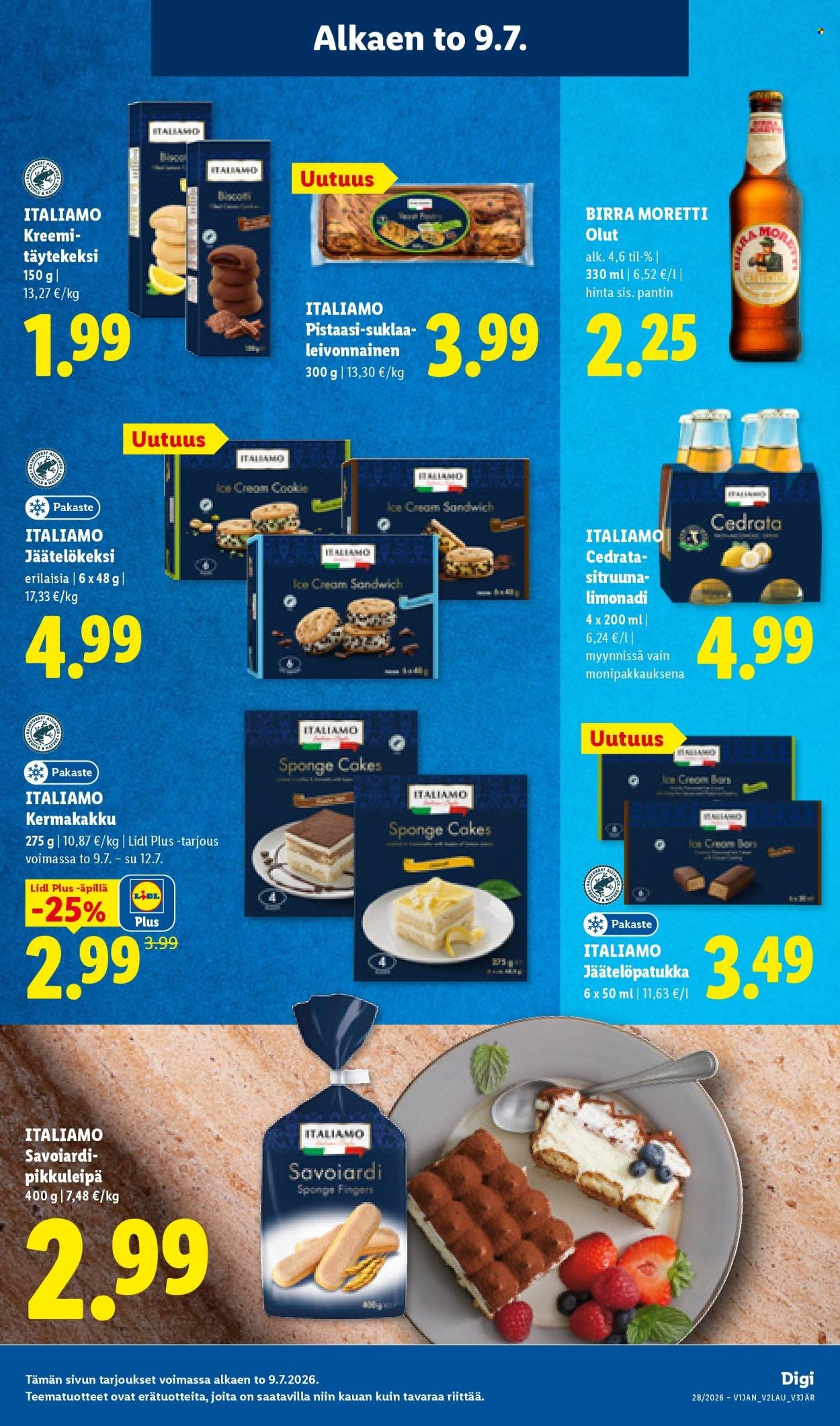 LIDL tarjoukset - Alkaen TO 9.7.2026