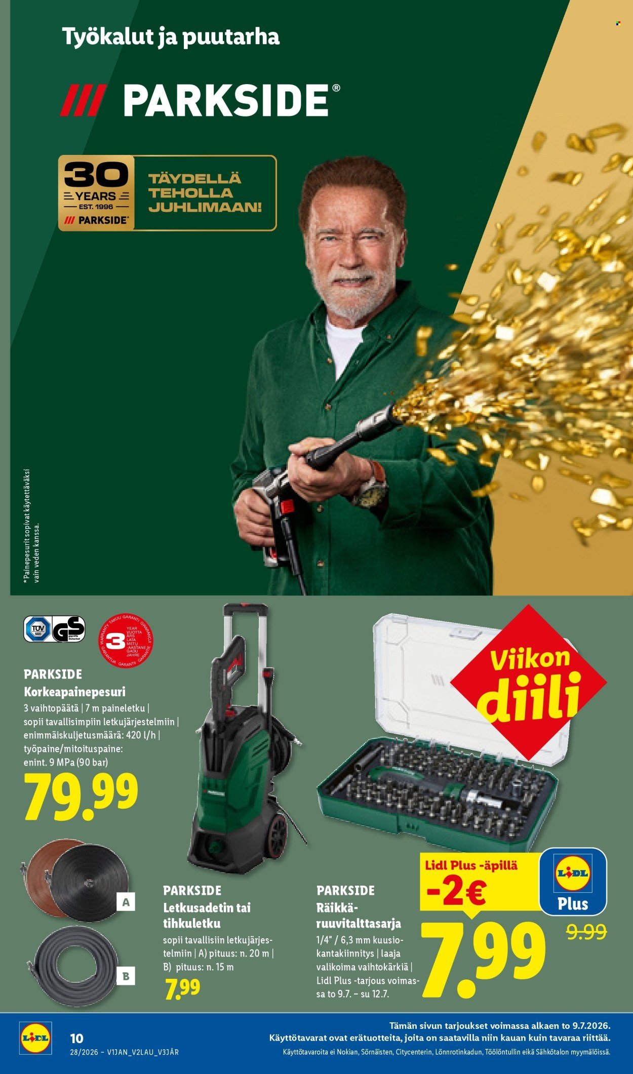 LIDL tarjoukset - Alkaen TO 9.7.2026