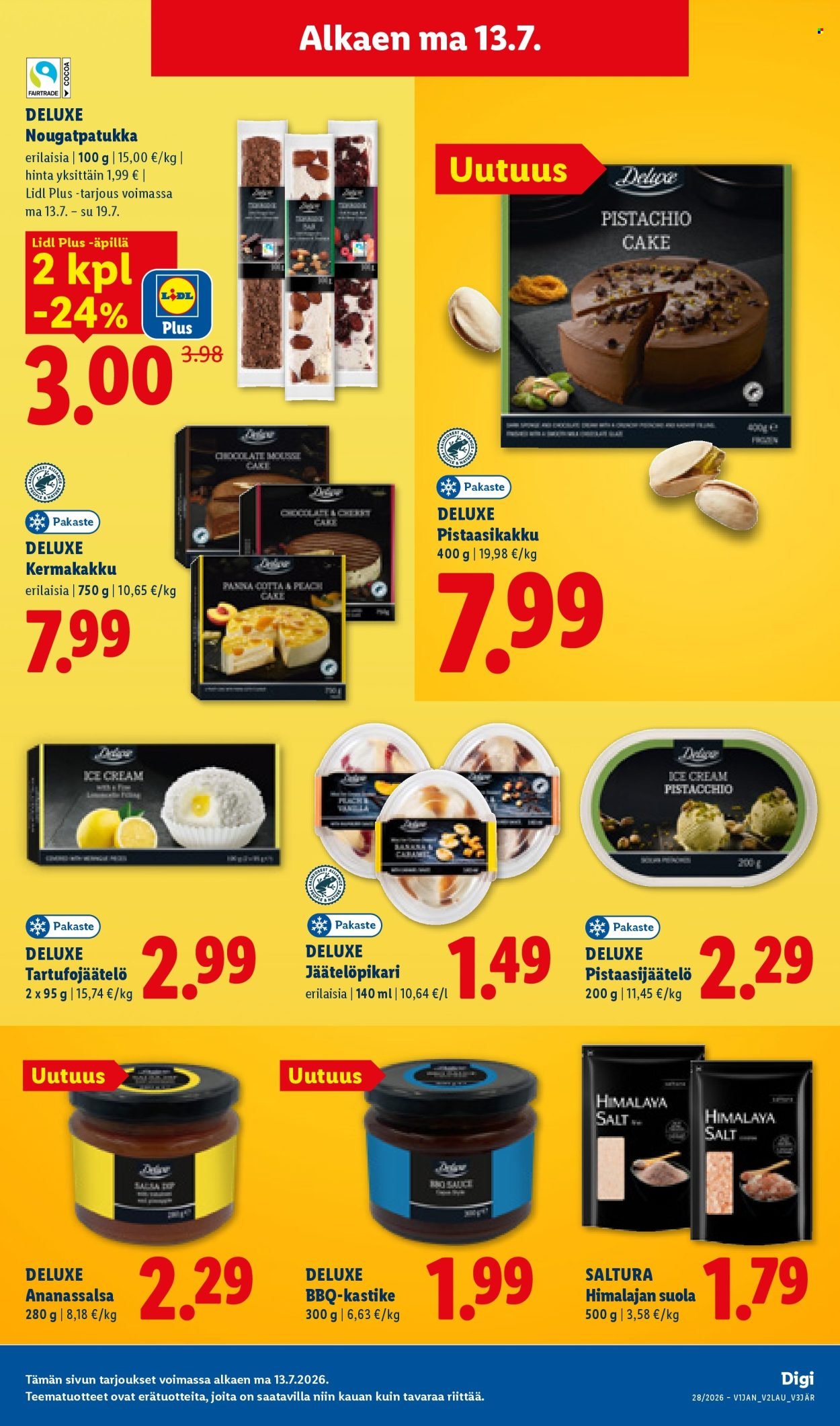 LIDL tarjoukset - Alkaen TO 9.7.2026