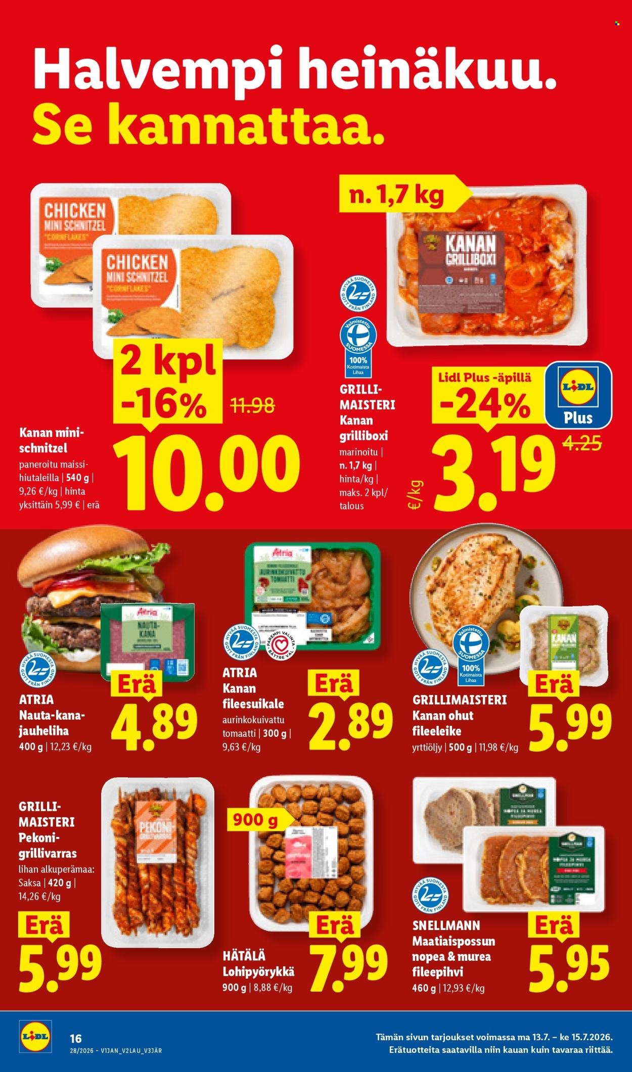 LIDL tarjoukset - Alkaen TO 9.7.2026