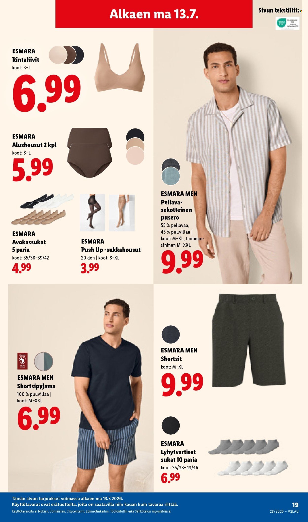 LIDL tarjoukset - Alkaen TO 9.7.2026