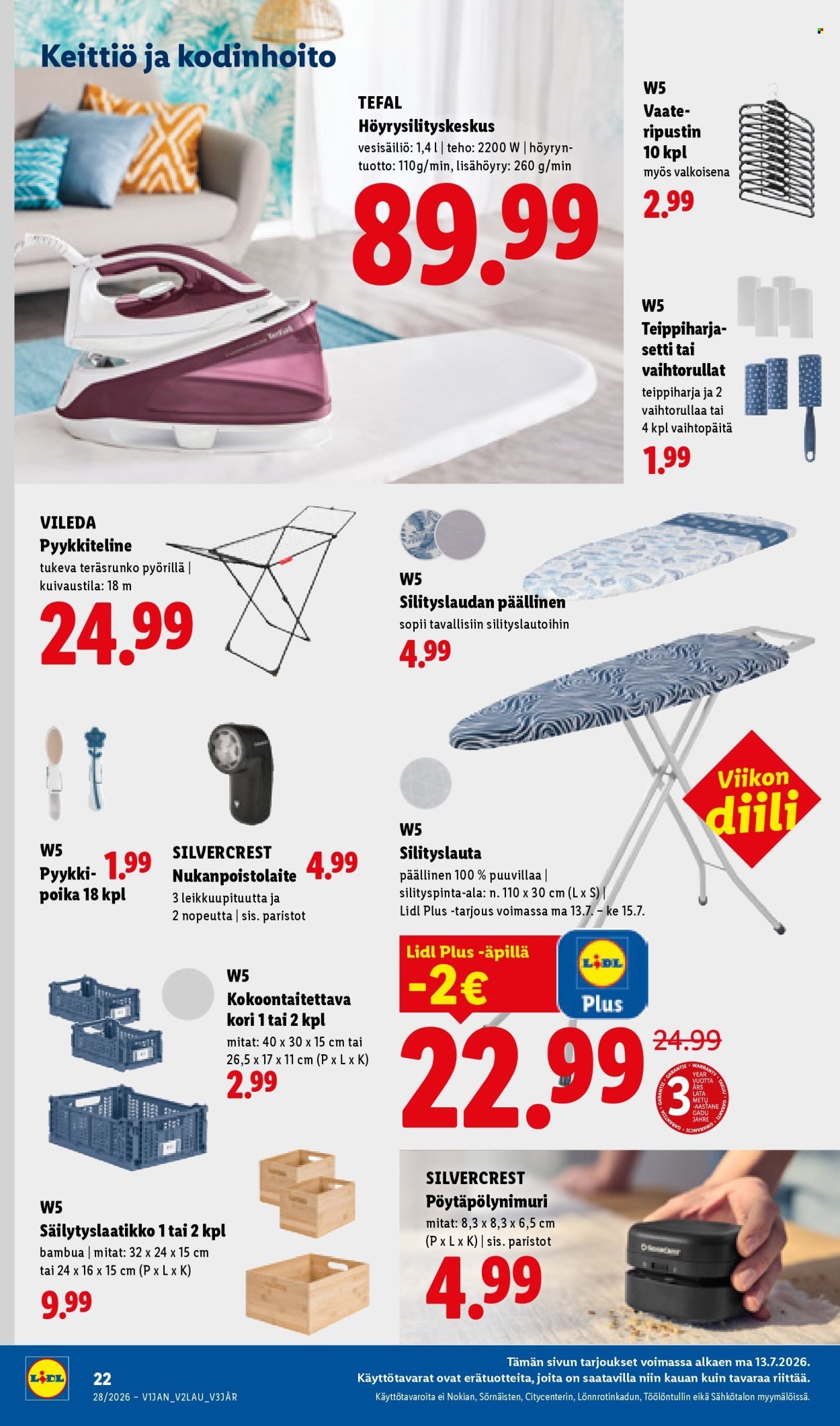 LIDL tarjoukset - Alkaen TO 9.7.2026