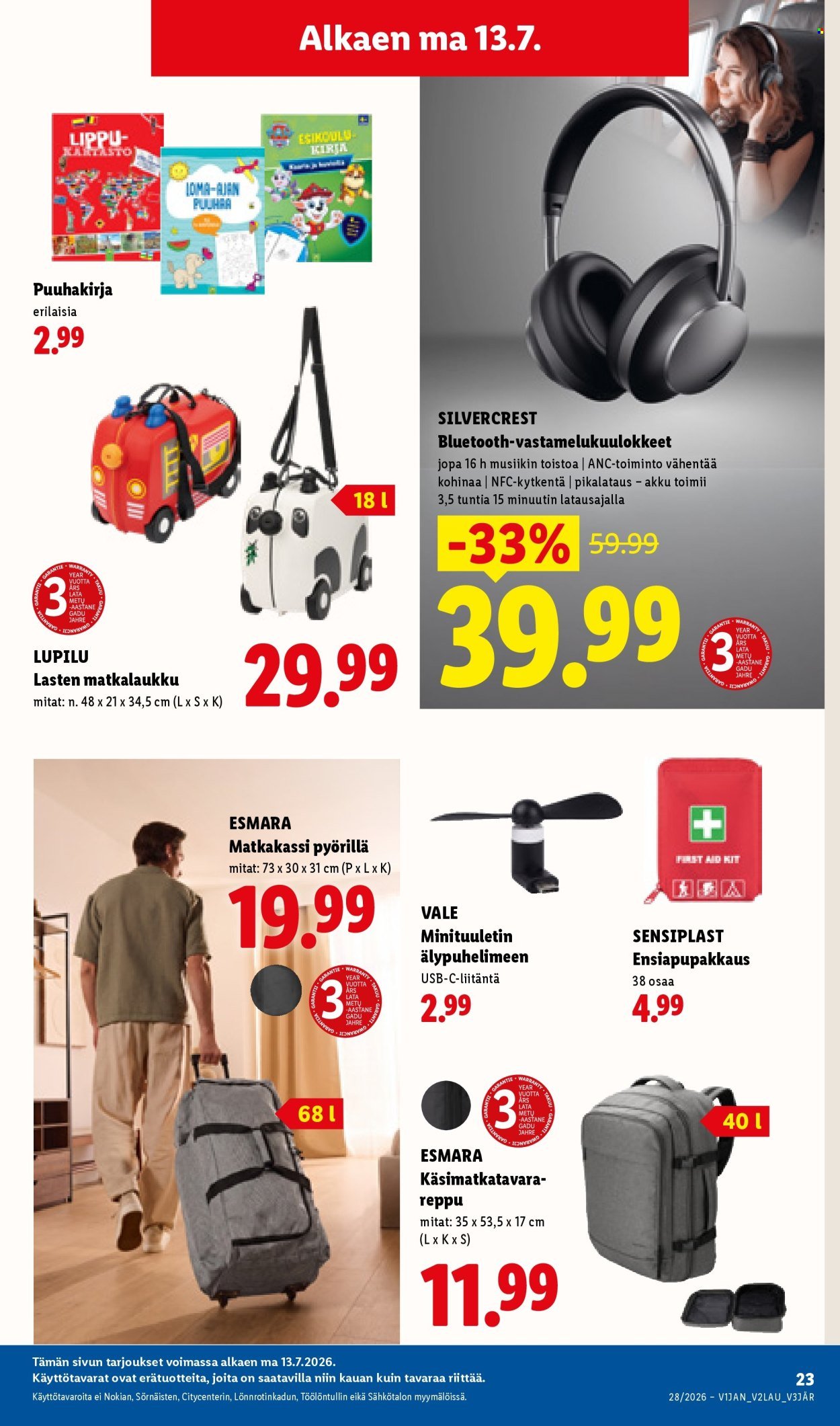 LIDL tarjoukset - Alkaen TO 9.7.2026