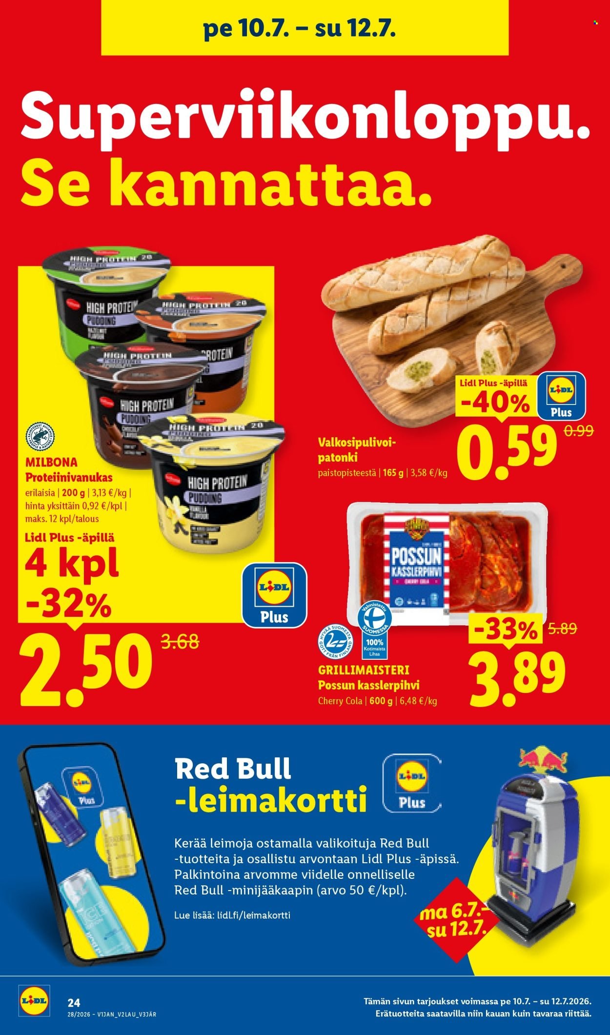 LIDL tarjoukset - Alkaen TO 9.7.2026
