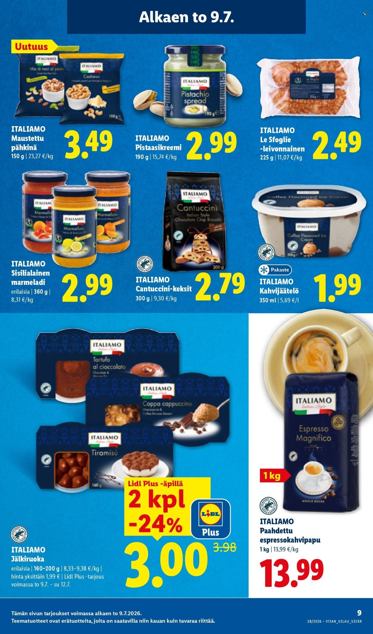 LIDL tarjoukset - Alkaen TO 9.7.2026