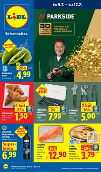 LIDL tarjoukset - Alkaen TO 9.7.2026