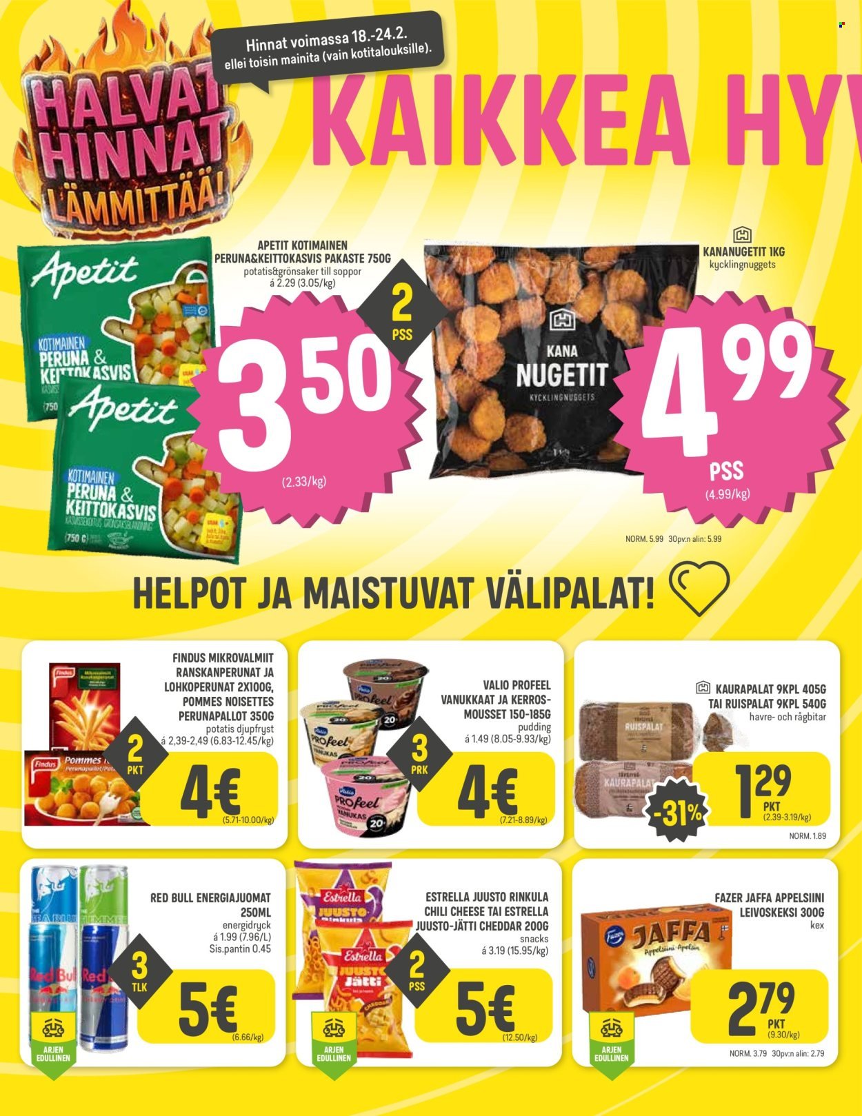 HALPAHALLI tarjoukset - Uusin tarjouslehtemme