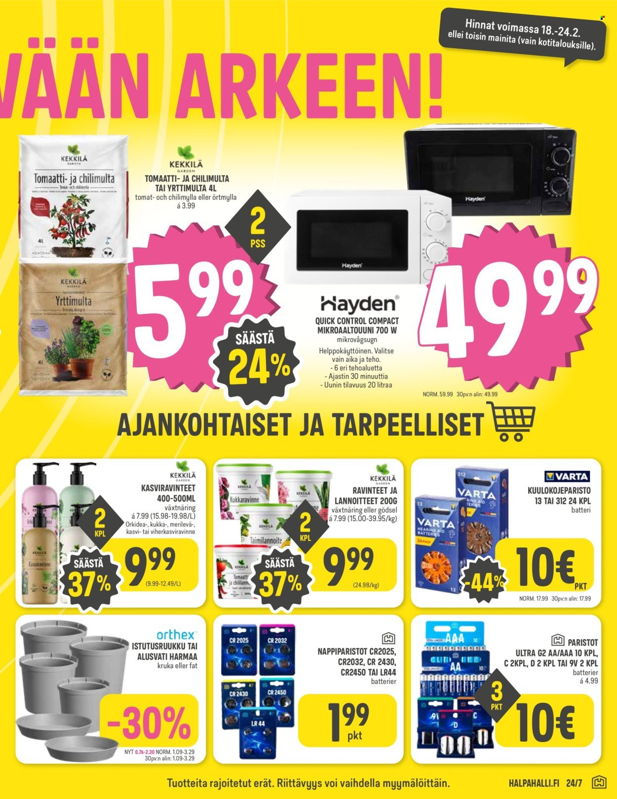 HALPAHALLI tarjoukset - Uusin tarjouslehtemme