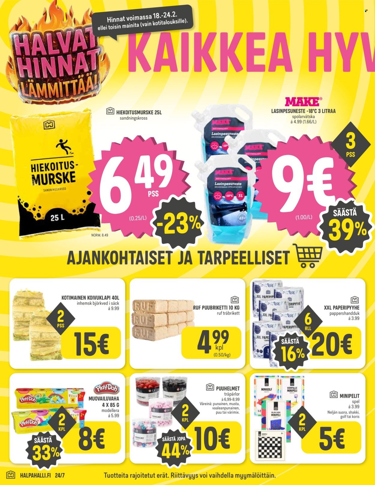 HALPAHALLI tarjoukset - Uusin tarjouslehtemme