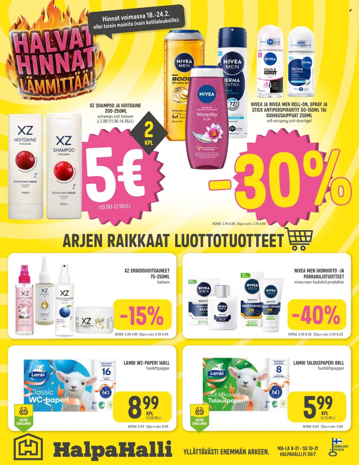 HALPAHALLI tarjoukset - Uusin tarjouslehtemme