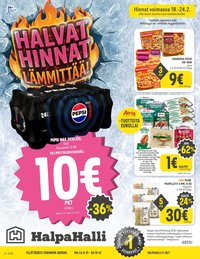 HALPAHALLI tarjoukset - Uusin tarjouslehtemme