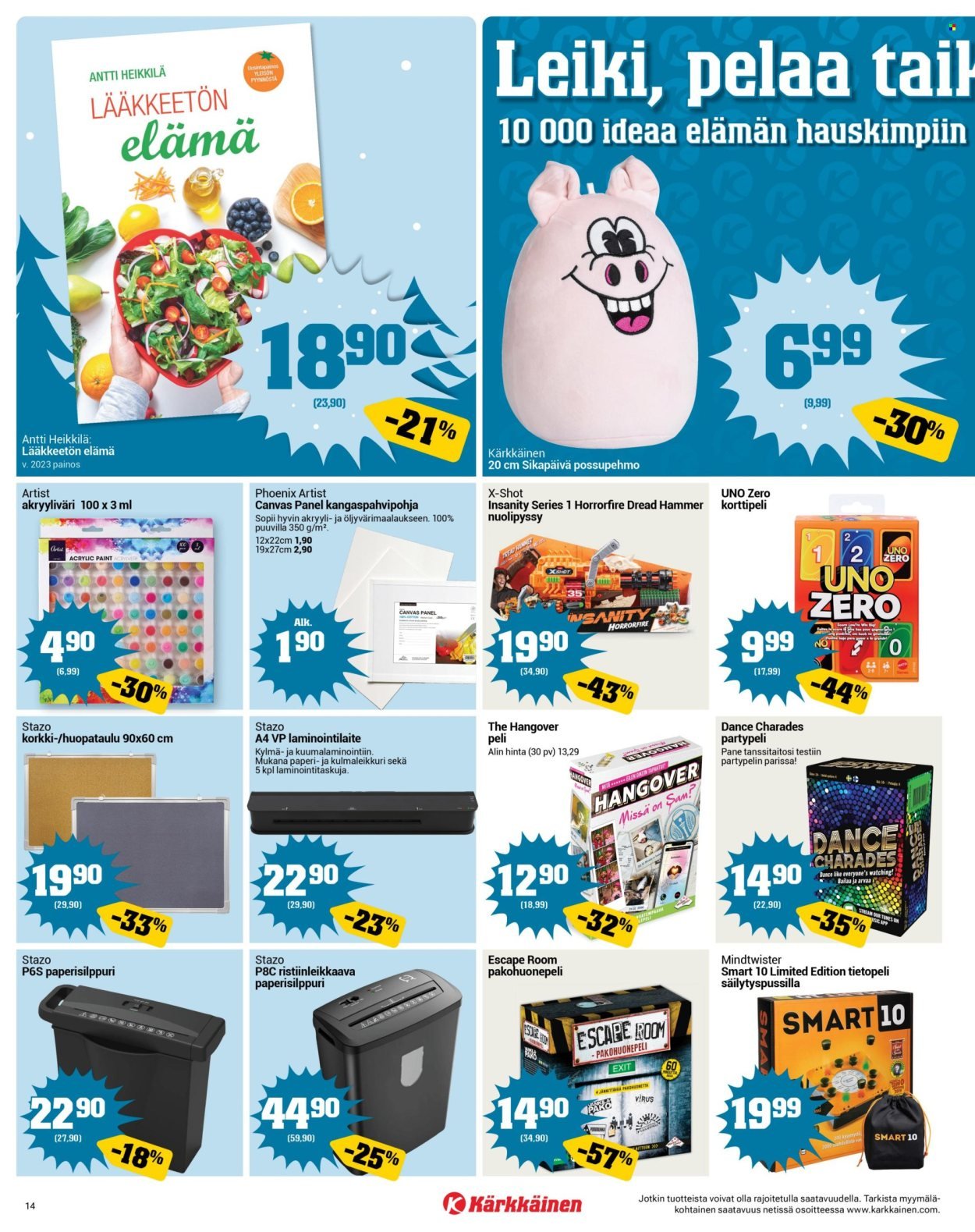 KÄRKKÄINEN tarjoukset - Viikko # 2 Tammikuu 2026