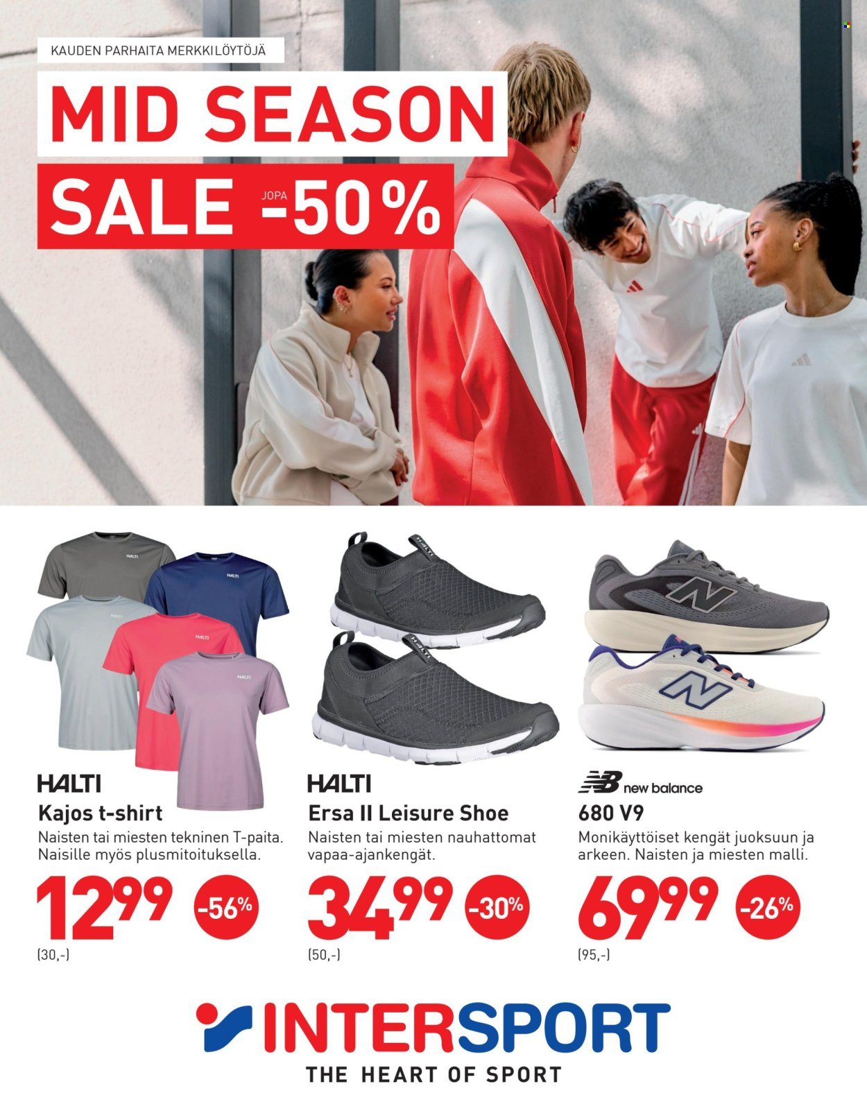 INTERSPORT tarjoukset - Mid Season Sale