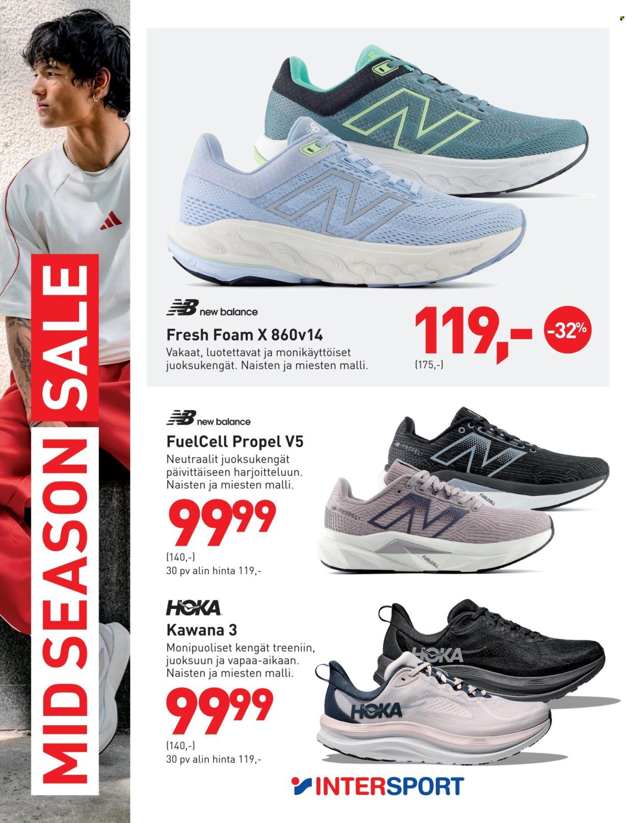 INTERSPORT tarjoukset - Mid Season Sale