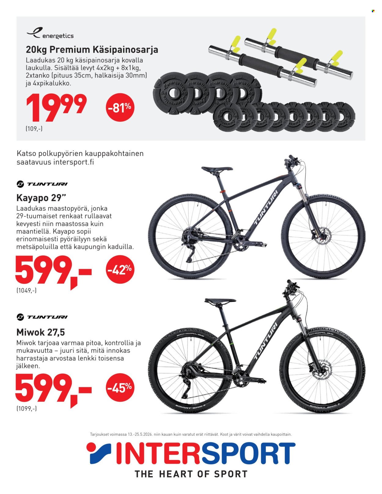 INTERSPORT tarjoukset - Mid Season Sale