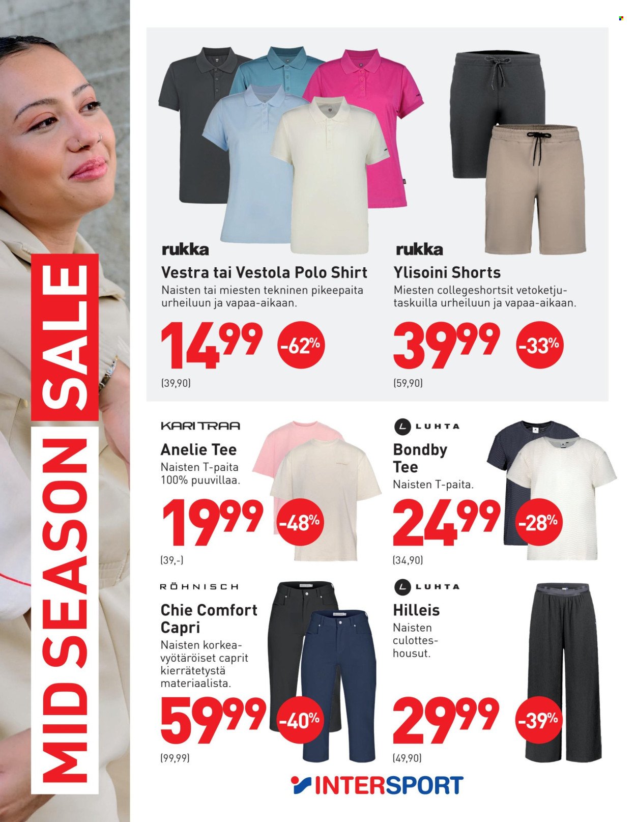 INTERSPORT tarjoukset - Mid Season Sale
