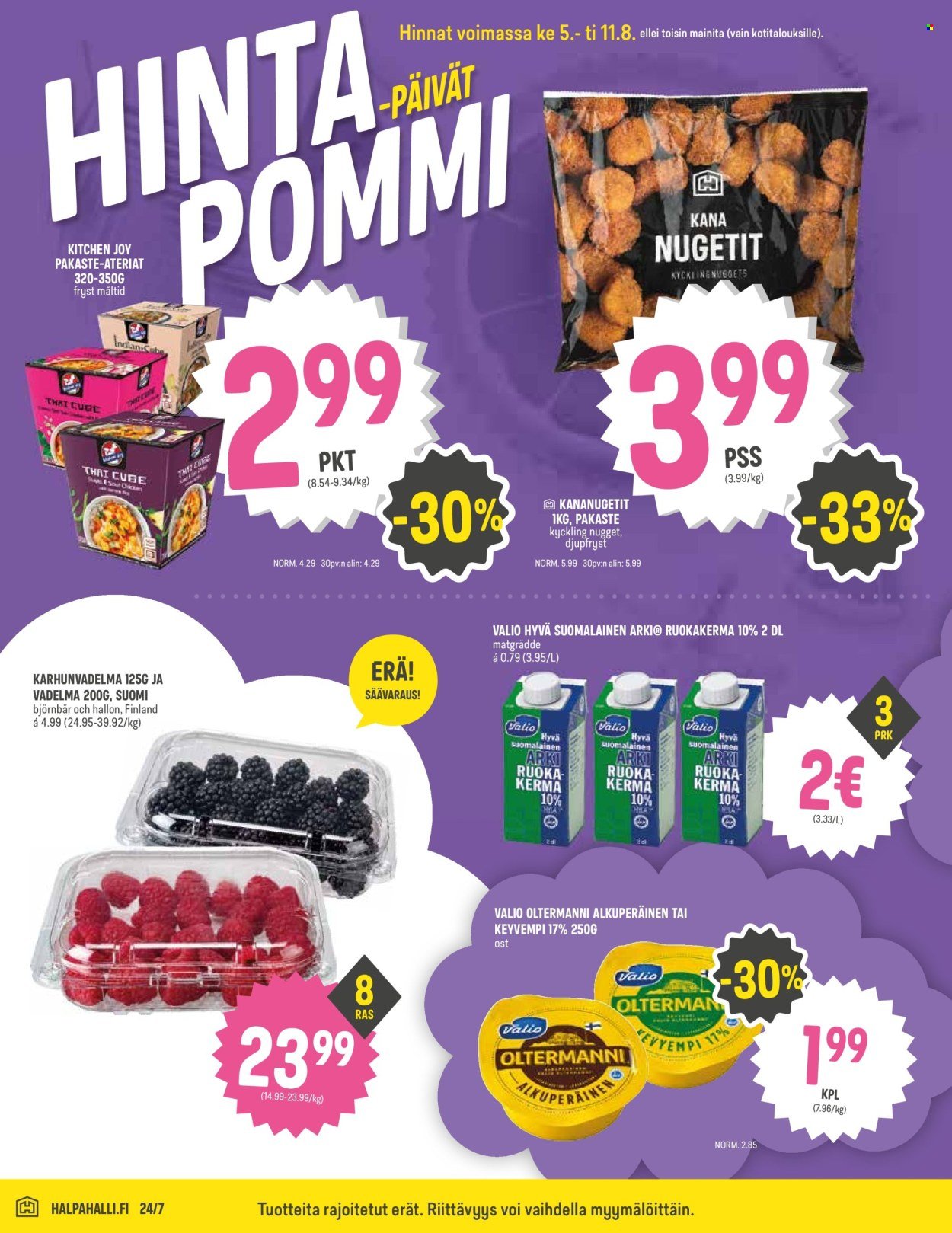 HALPAHALLI tarjoukset - Uusin tarjouslehtemme