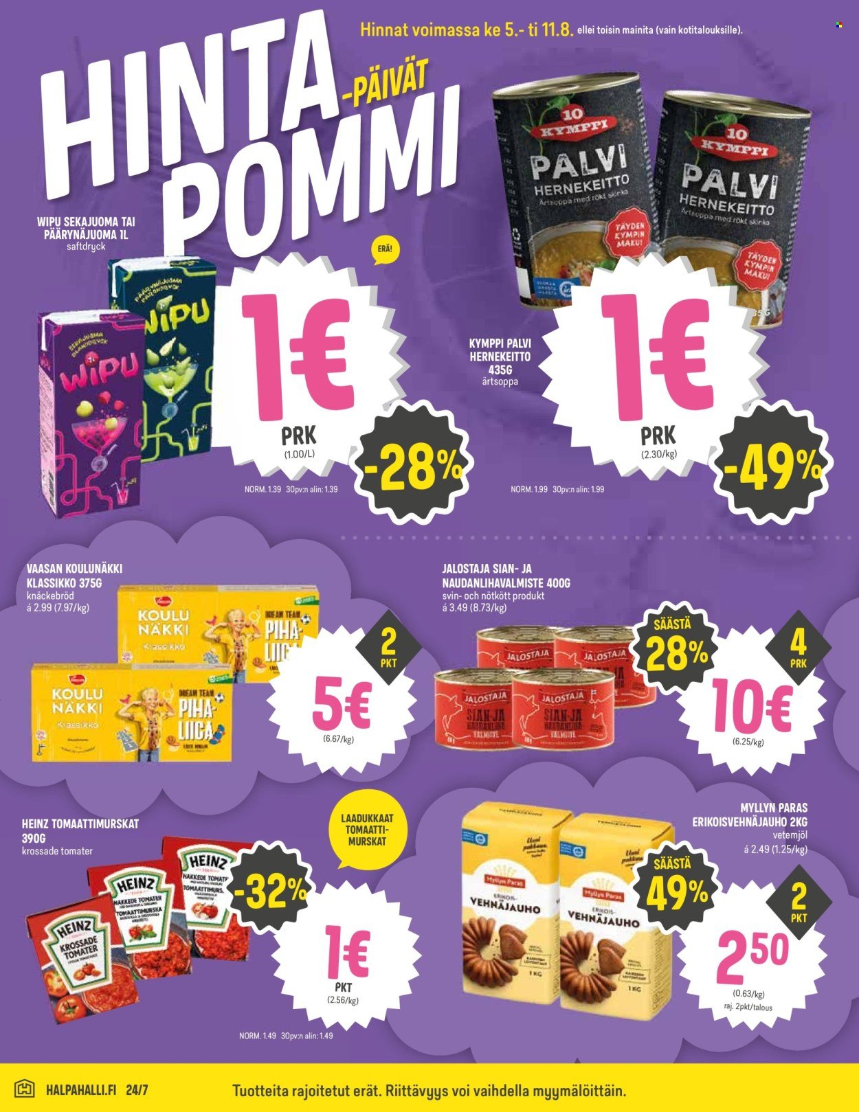 HALPAHALLI tarjoukset - Uusin tarjouslehtemme