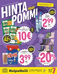 HALPAHALLI tarjoukset - Uusin tarjouslehtemme