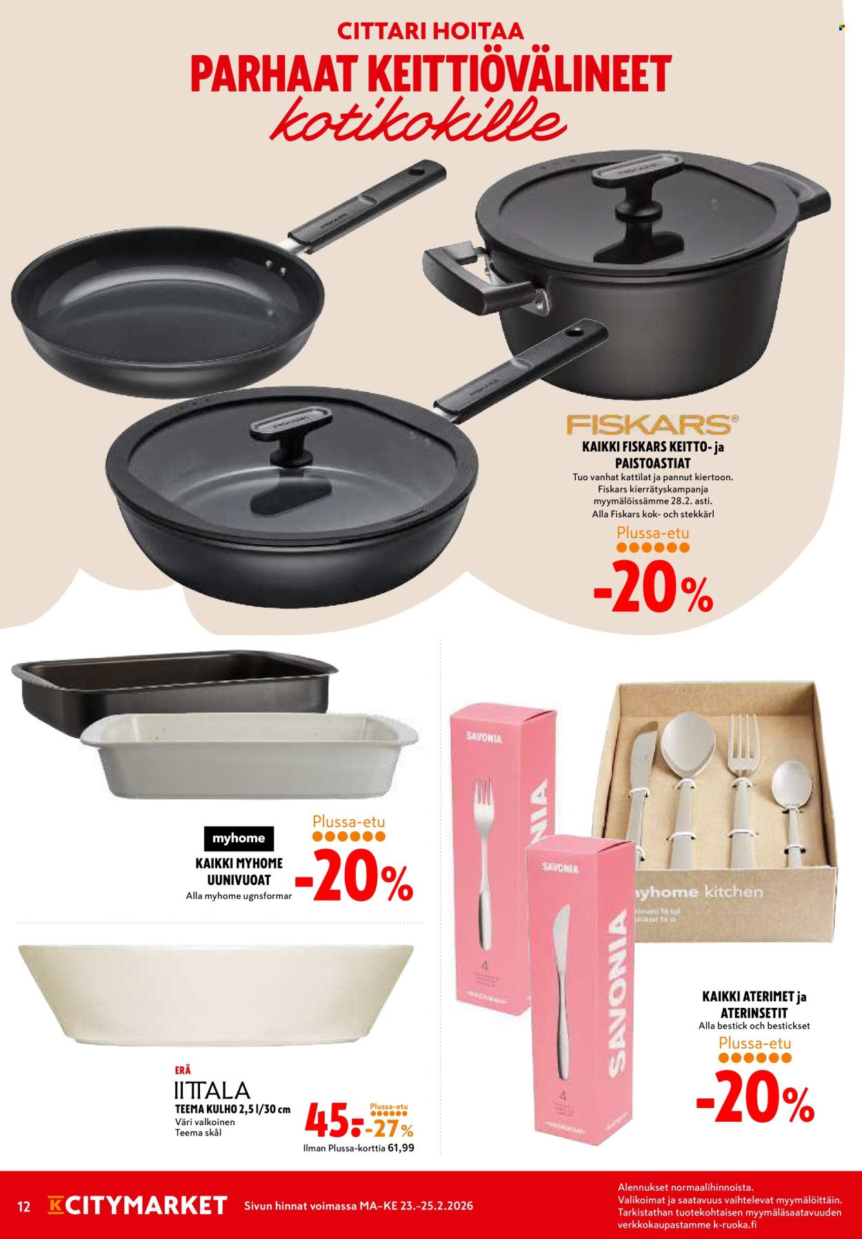 K-CITYMARKET tarjoukset - Alkaen MA 23.2.2026