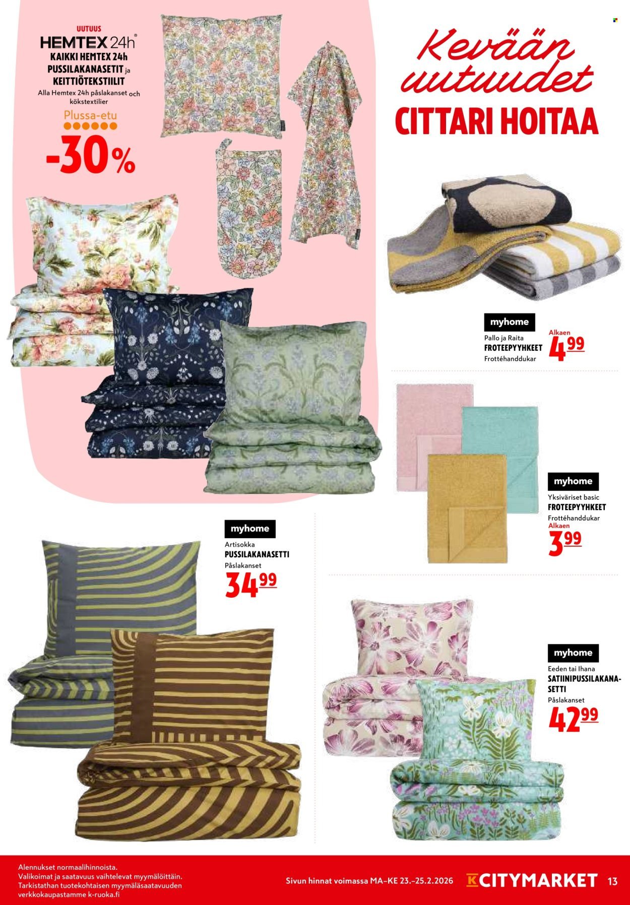 K-CITYMARKET tarjoukset - Alkaen MA 23.2.2026
