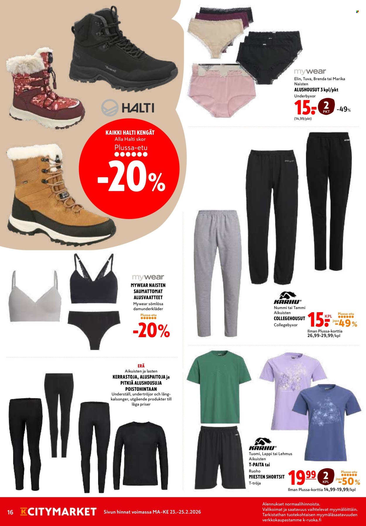K-CITYMARKET tarjoukset - Alkaen MA 23.2.2026