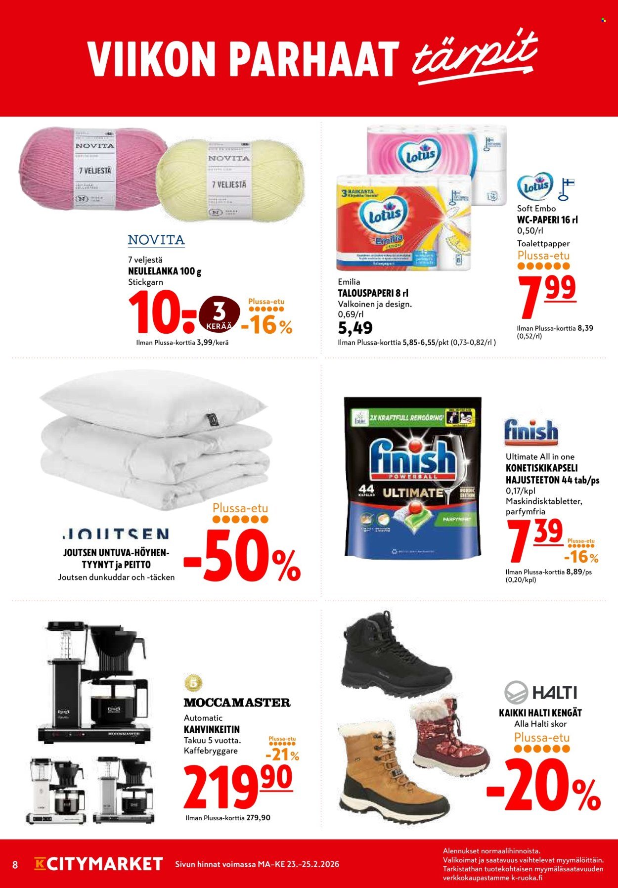 K-CITYMARKET tarjoukset - Alkaen MA 23.2.2026