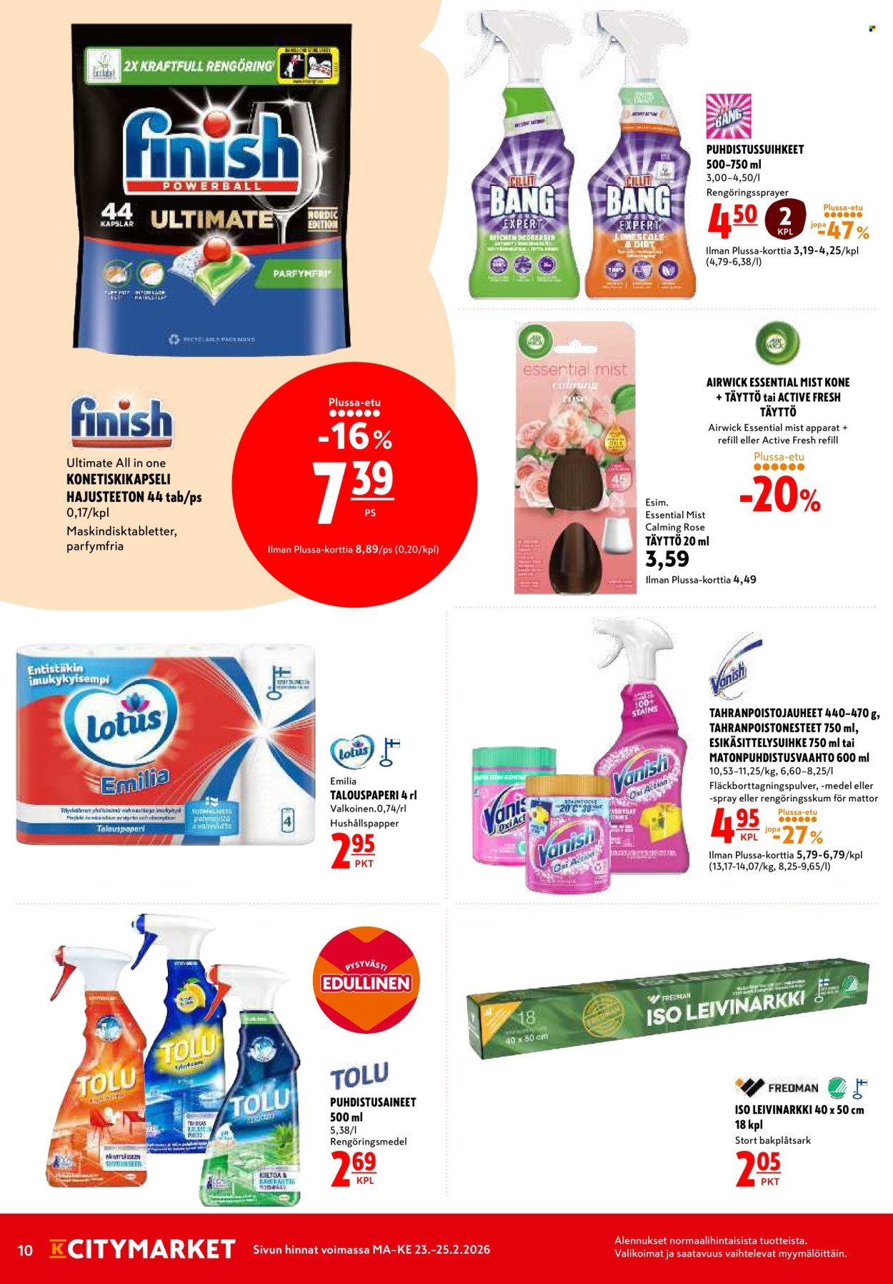 K-CITYMARKET tarjoukset - Alkaen MA 23.2.2026