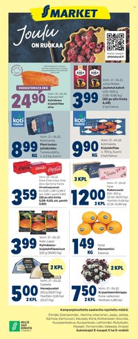 S-MARKET tarjoukset - Ilmoitus