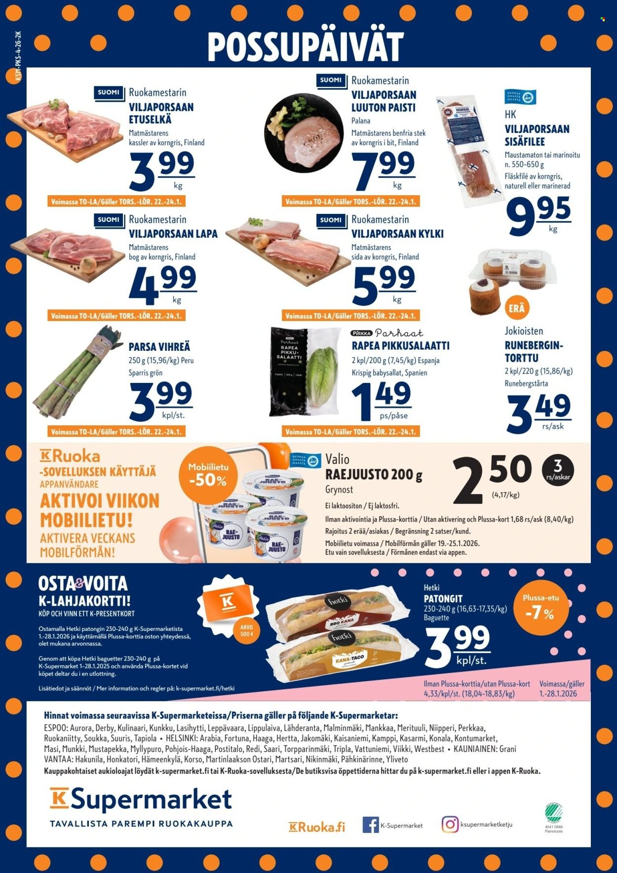 K-SUPERMARKET tarjoukset - Tavallista parempaa ja edullisesti