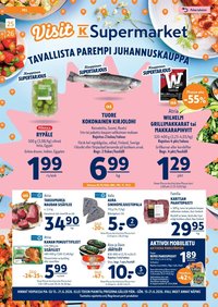 K-SUPERMARKET tarjoukset - Tavallista parempi juhannuskauppa