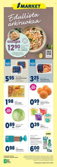 S-MARKET tarjoukset - Ilmoitus