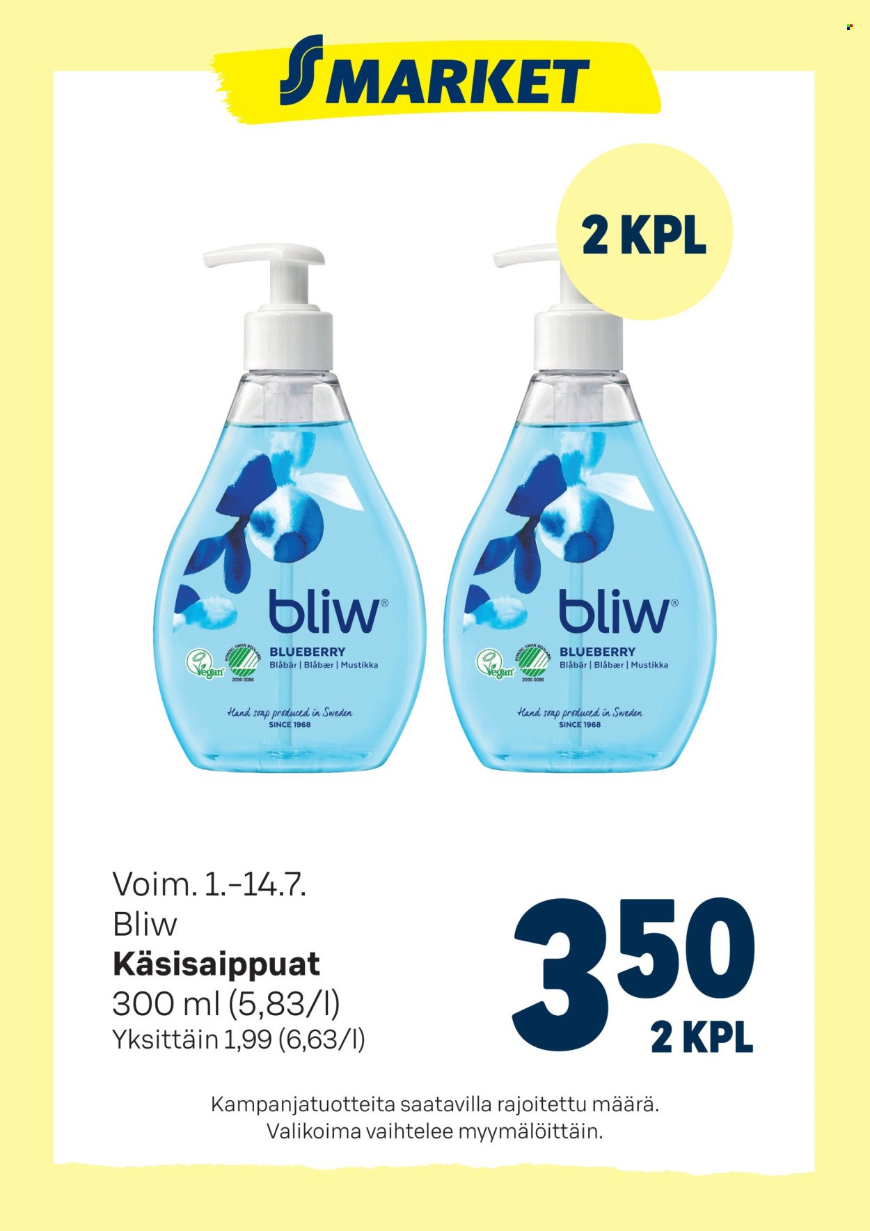 S-MARKET tarjoukset - Bliw