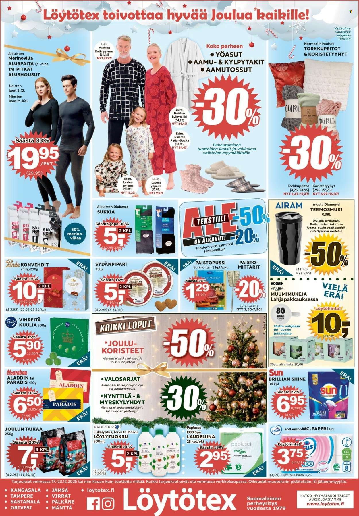 LÖYTÖTEX tarjoukset - Alkaen KE 17.12.2025