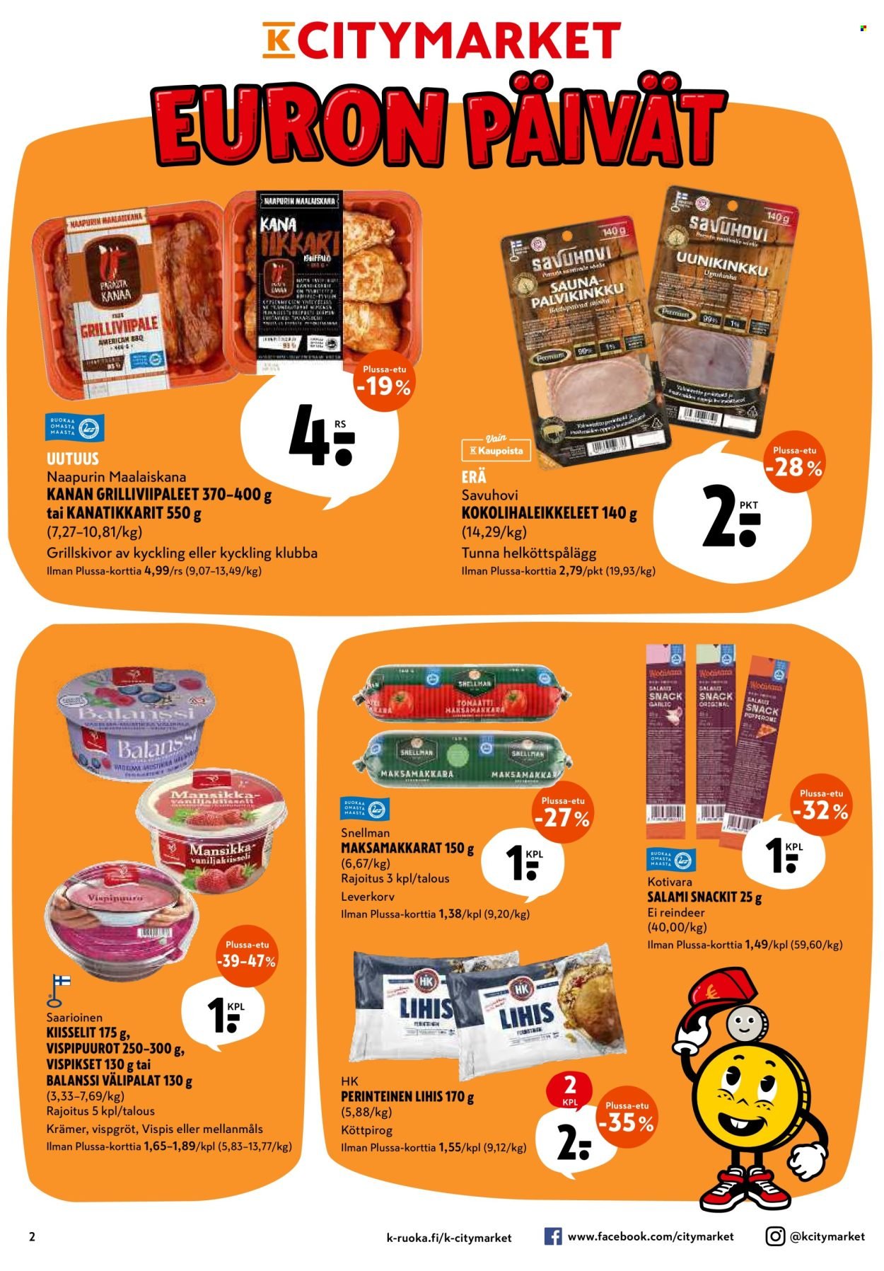 K-CITYMARKET tarjoukset - Alkaen MA 13.7.2026