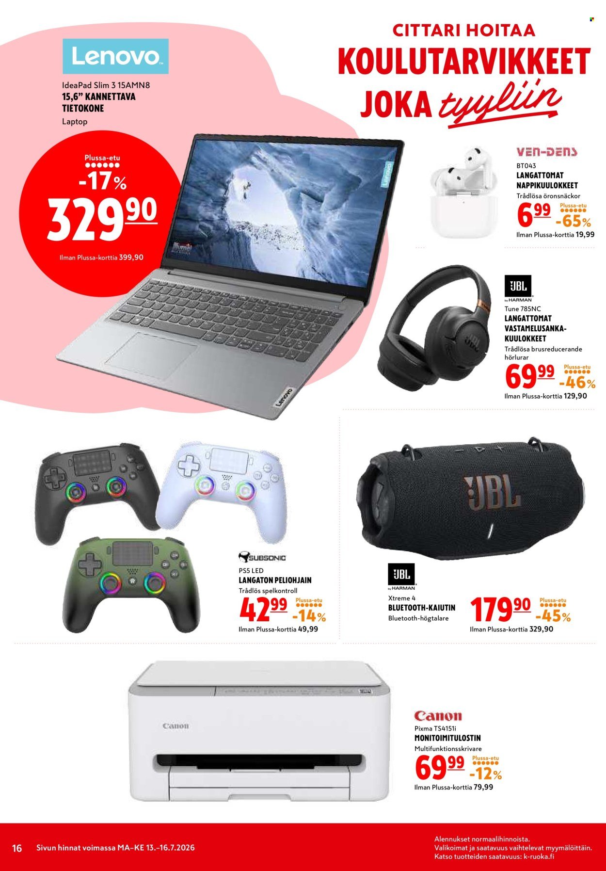 K-CITYMARKET tarjoukset - Alkaen MA 13.7.2026