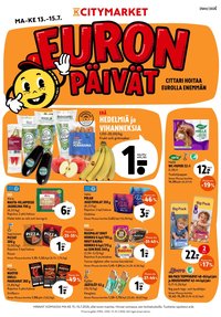 K-CITYMARKET tarjoukset - Alkaen MA 13.7.2026