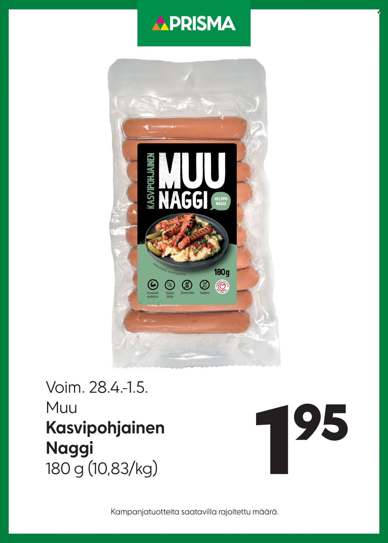 PRISMA tarjoukset - Alkaen TI 28.4.2026