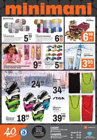 MINIMANI tarjoukset - Alkaen KE 7.1.2026