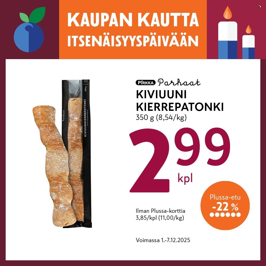 K-MARKET tarjoukset - Alkaen MA 1.12.2025