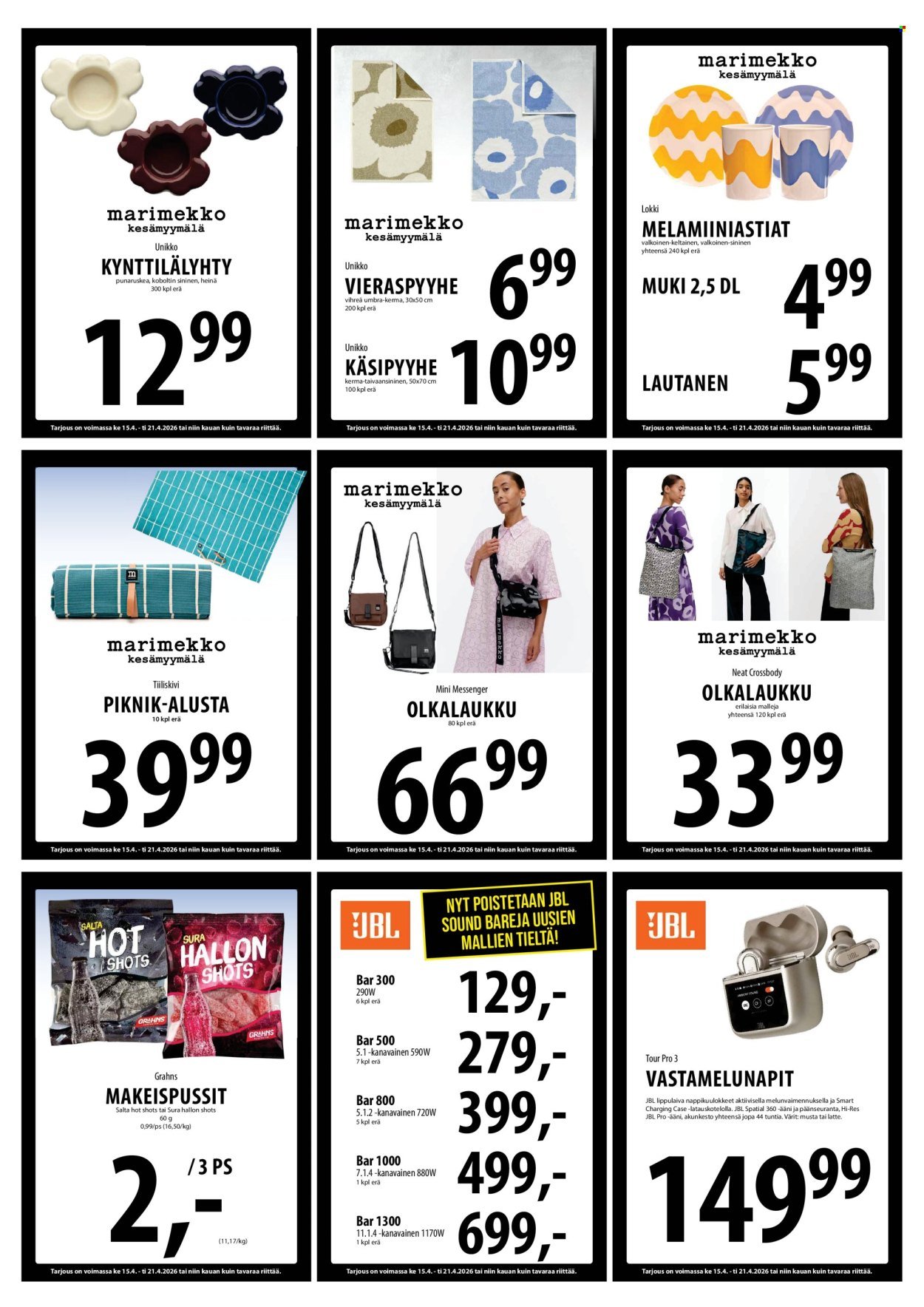 TUURI tarjoukset - Alkaen KE 15.4.2026