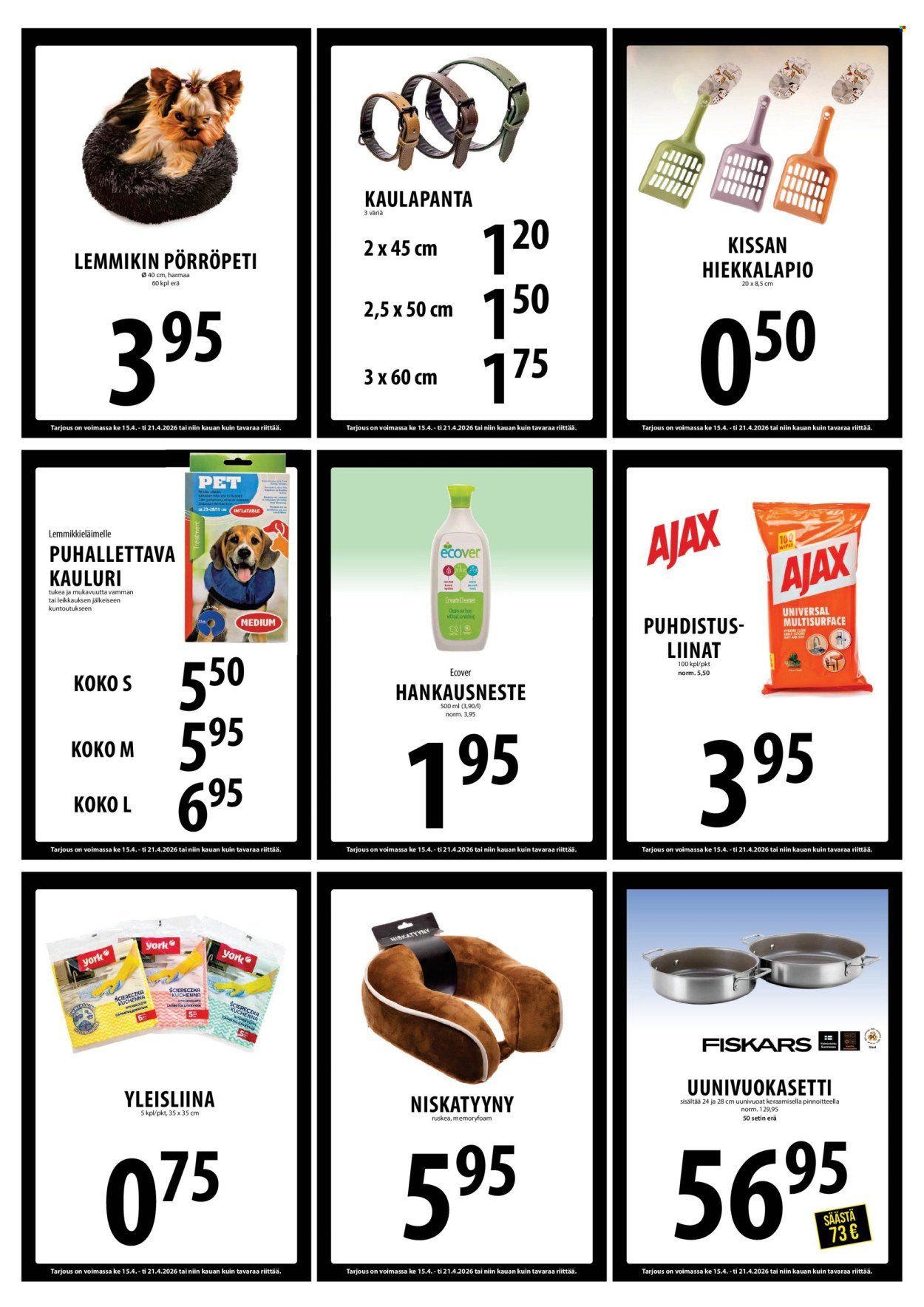 TUURI tarjoukset - Alkaen KE 15.4.2026