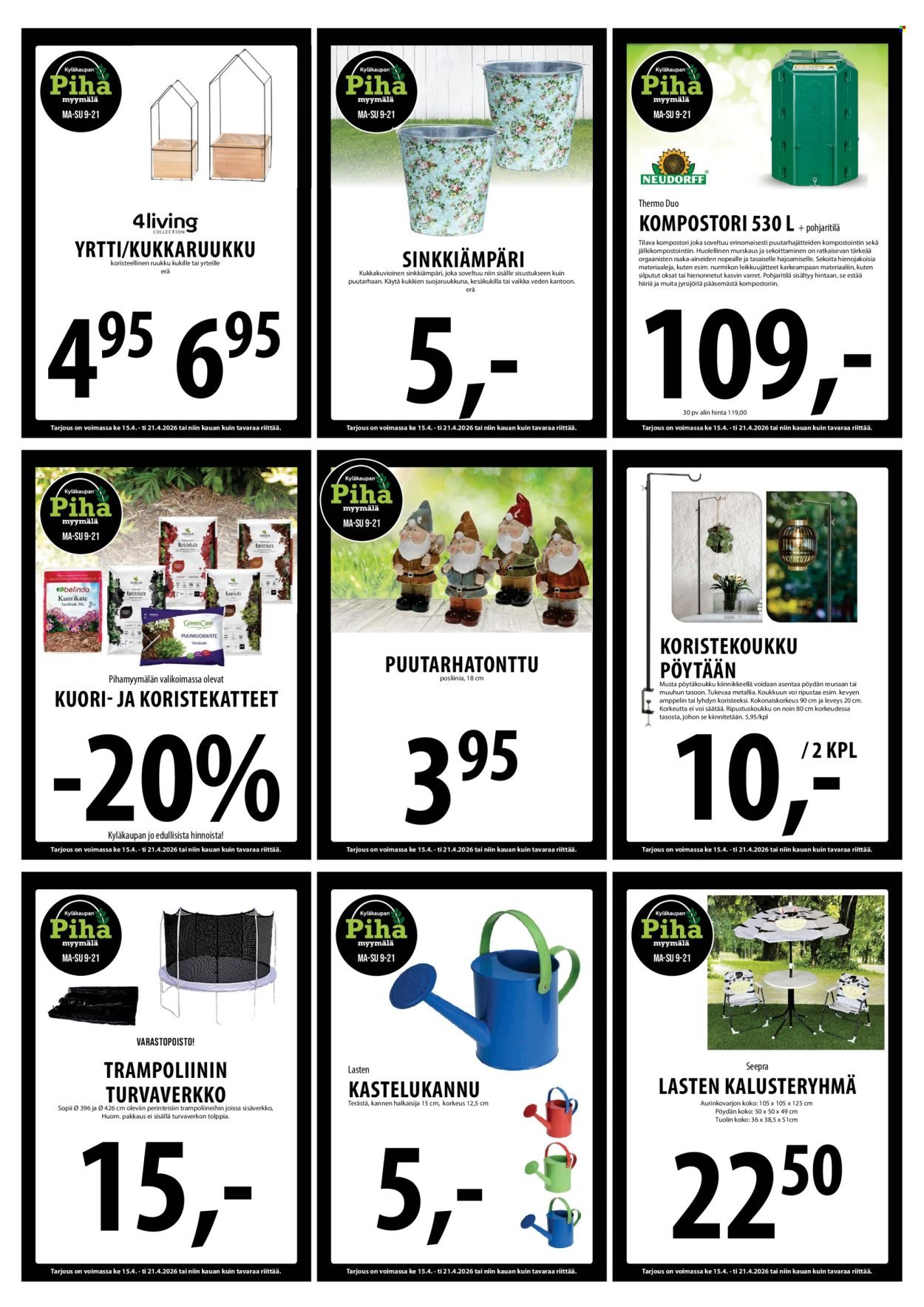 TUURI tarjoukset - Alkaen KE 15.4.2026