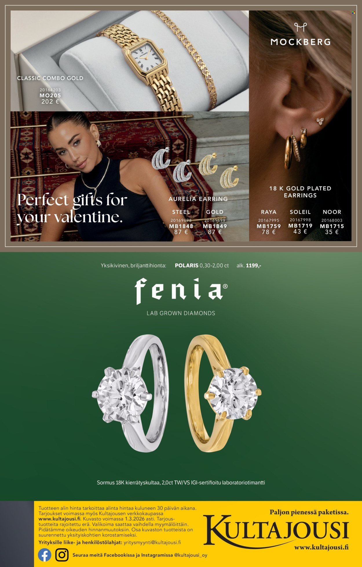 KULTAJOUSI tarjoukset - Ystävänpäivä kuvasto